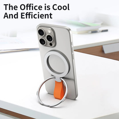 Magnetic Phone Ring Holder with 360° Kickstand