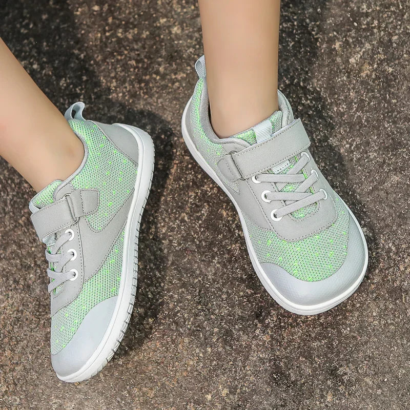 Kids Wide Barefoot Sneakers – Boys & Girls Natural Splay Shoes