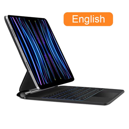 Magic Keyboard Case for iPad Pro 11 / 12.9 / 13, Air 4 5 6, 10th Gen – Wireless Bluetooth Cover