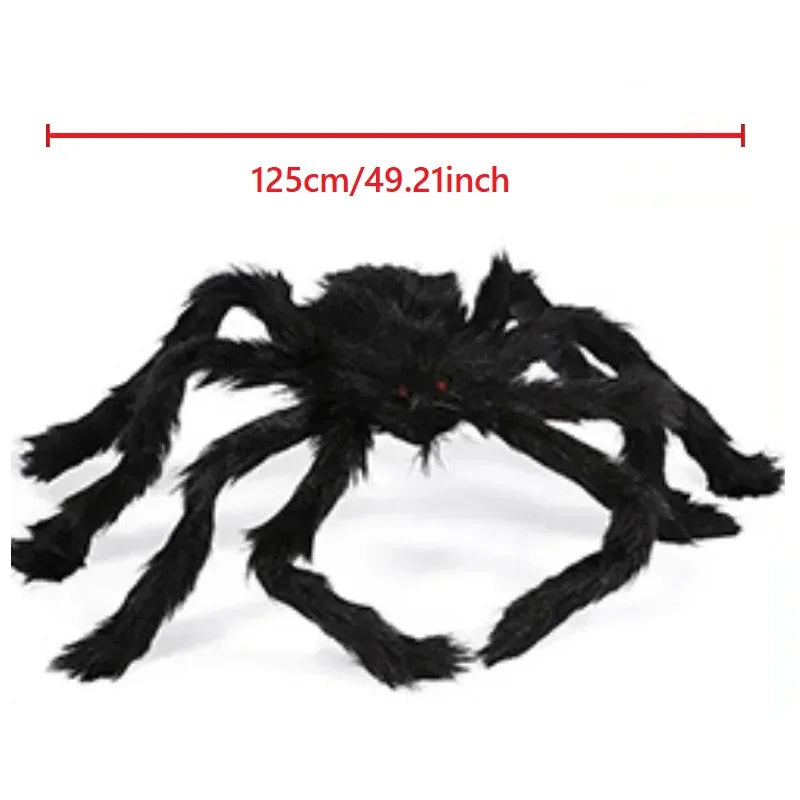 Giant Halloween Spider Decoration – Indoor & Outdoor Prop