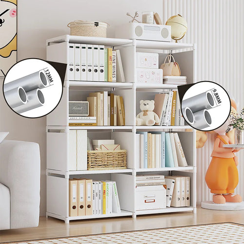Multilayer Bookshelf – Easy Assembly Storage Shelf for Books & Toys