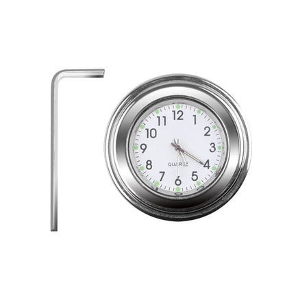 Handlebar Clock – Luminous Quartz Watch for Motorcycle & Bicycle