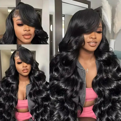 Brazilian Body Wave HD Lace Front Wig – 180% & 200% Density, 360/13x4/13x6/5x5