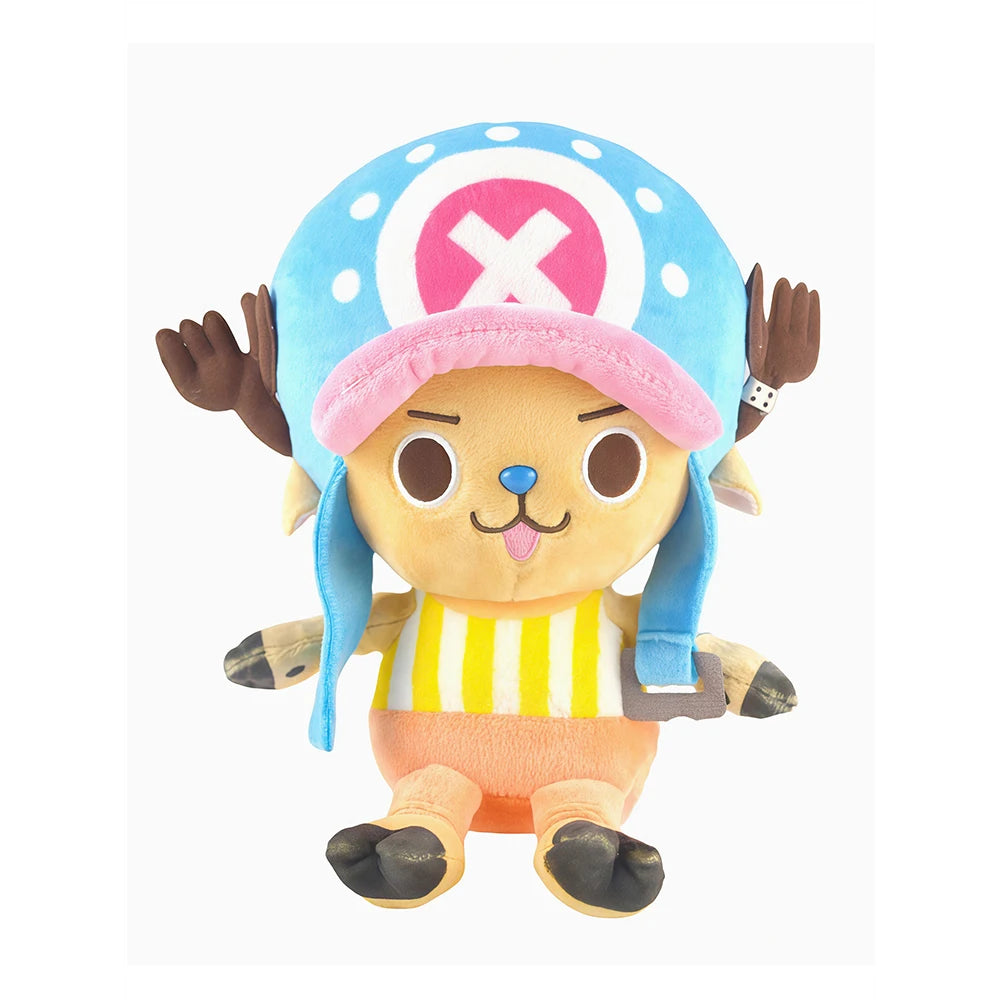 25CM One Piece Luffy Chopper Ace Zoro Plush Doll