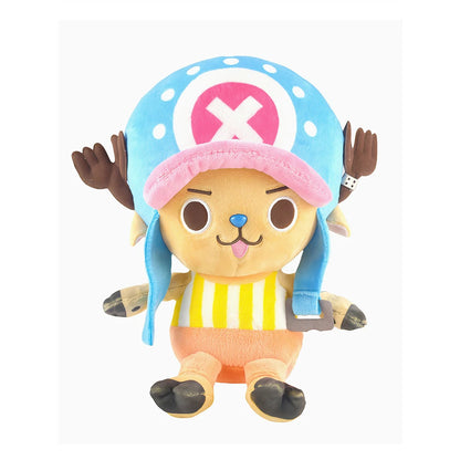 25CM One Piece Luffy Chopper Ace Zoro Plush Doll