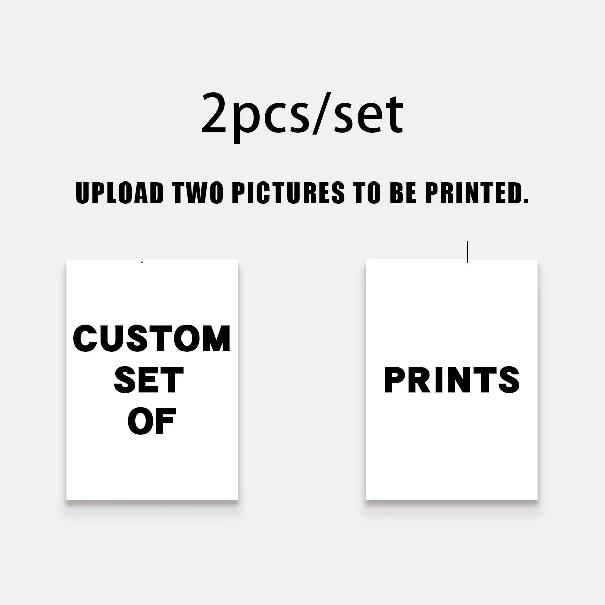 Custom Canvas Print Photo Poster – 1, 2 & 3 Piece Sets