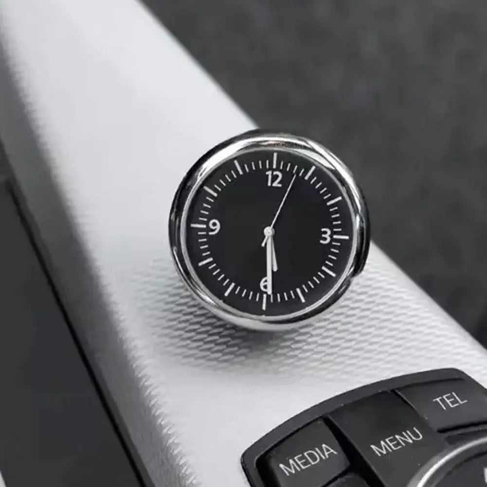 Mini Car Dashboard Clock, Thermometer & Hygrometer Gauge