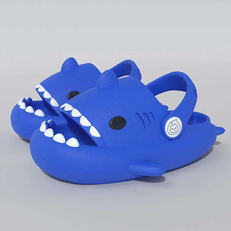 Kids Shark Sandals – Non-Slip Soft Sole Summer Clogs for Boys & Girls