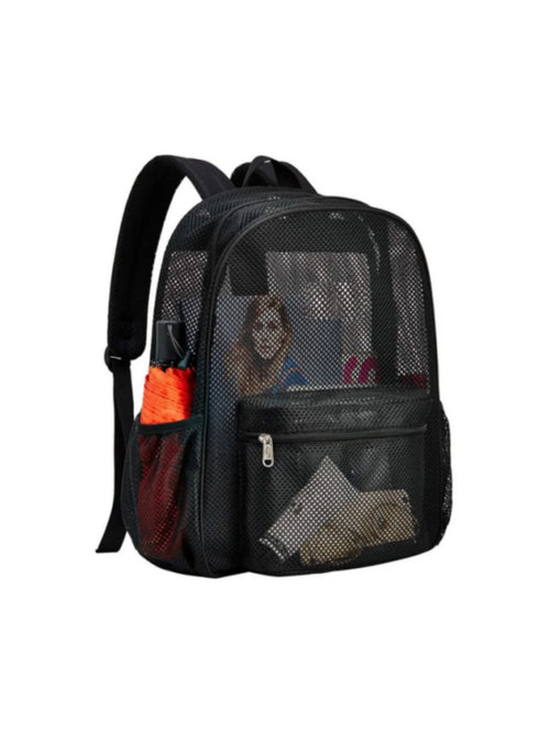 Women's Mesh Breathable Backpack – Casual Outdoor Travel Bag