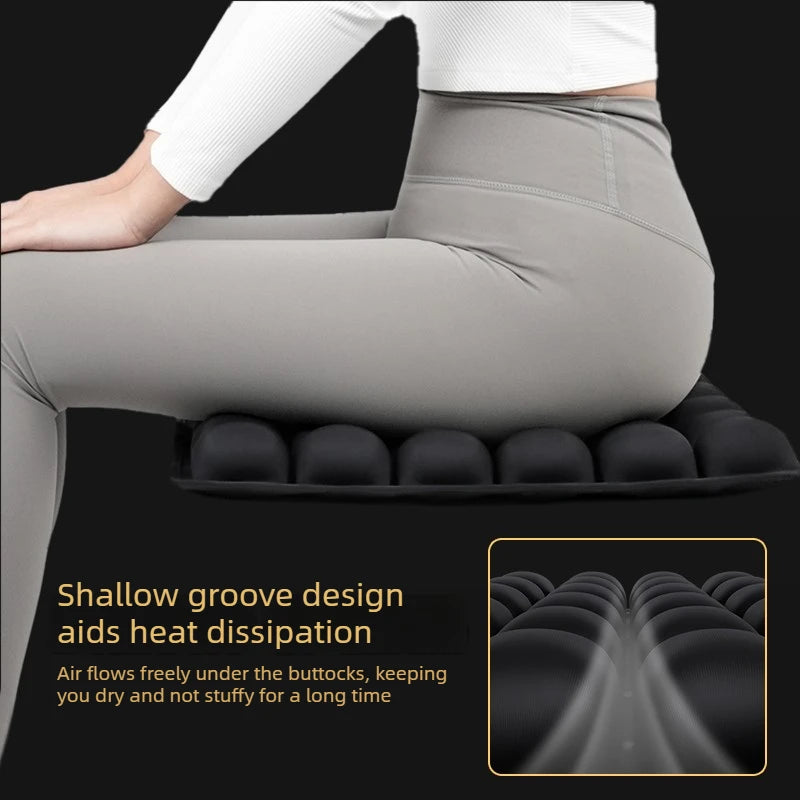 Inflatable 3D Air Seat Cushion for Office & Wheelchair