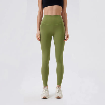 Women's High Waist Yoga Leggings – Cropped with Back Pocket