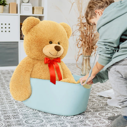 Giant Teddy Bear Stuffed Animal – Big Plush Bear Gift for Kids