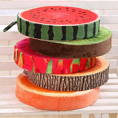 Fruit Round Chair Cushion – Fun Seat Pad for Indoor & Outdoor
