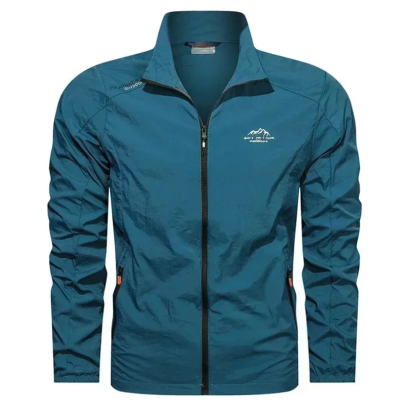 Men's UPF 100+ UV Protection Windbreaker Jacket – Ultra-Light
