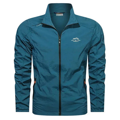 Men's UPF 100+ UV Protection Windbreaker Jacket – Ultra-Light