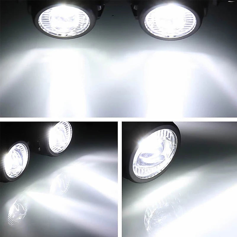 Motorcycle LED Fog Lights – Auxiliary Driving Lights for BMW R1250GS, F800GS & Yamaha MT07