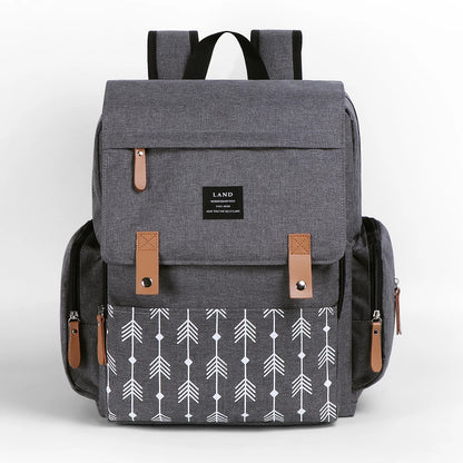 Large Capacity Diaper Bag Backpack with Changing Mat