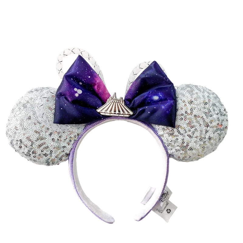 Mickey Minnie Mouse Ear Headband – Disney Sequin & Bow Styles for Adults & Kids