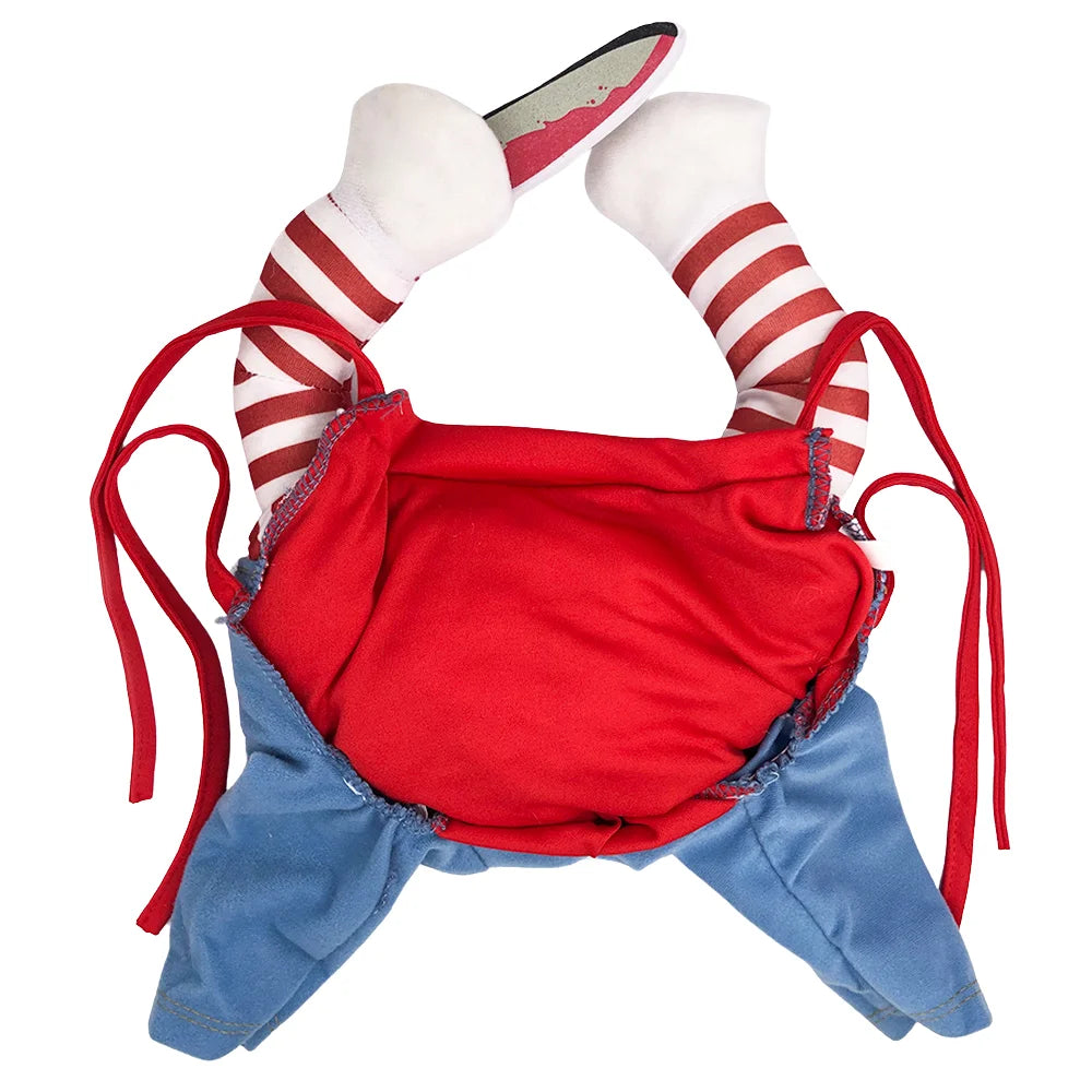 Funny Halloween Cat Dog Cosplay Jumpsuit Costume