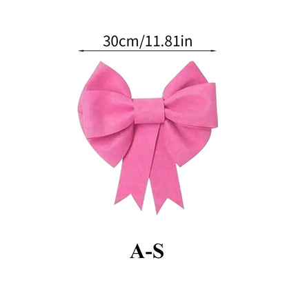 Large Decorative Bow for Christmas, Wedding & Party Decor – Red & Pink