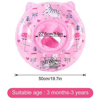 Baby Pool Float Inflatable Swim Ring for Toddlers 3M–3Y