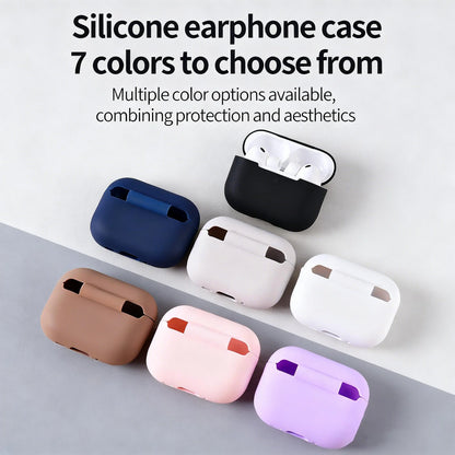 Silicone AirPods Pro 3 Case – Slim Matte Protective Cover