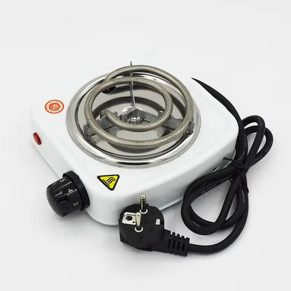 500W Electric Coil Burner – Portable Shisha Coal & Coffee Heater