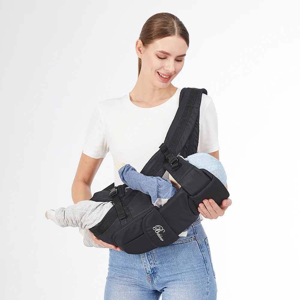 4-in-1 Ergonomic Baby Carrier Backpack