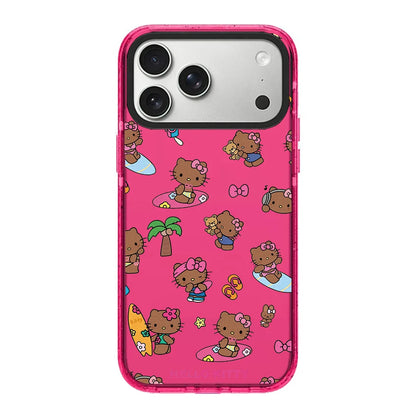 Fashion Popular Sanrio Cute Leopard Print Hello Kitty Pattern iPhone Case