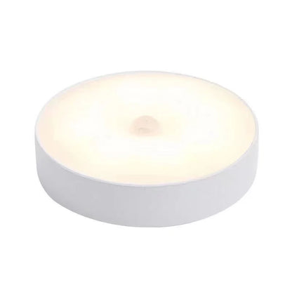 Motion Sensor LED Night Light – USB Rechargeable Wireless Lamp
