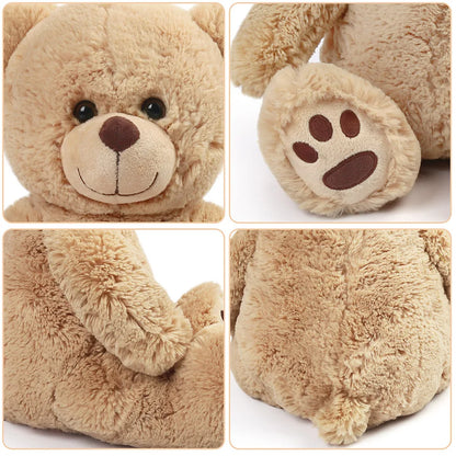 Teddy Bear Stuffed Animal – 12" Soft Plush Bear Toy