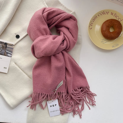 Cashmere Winter Scarf for Women – Warm Long Pashmina Shawl