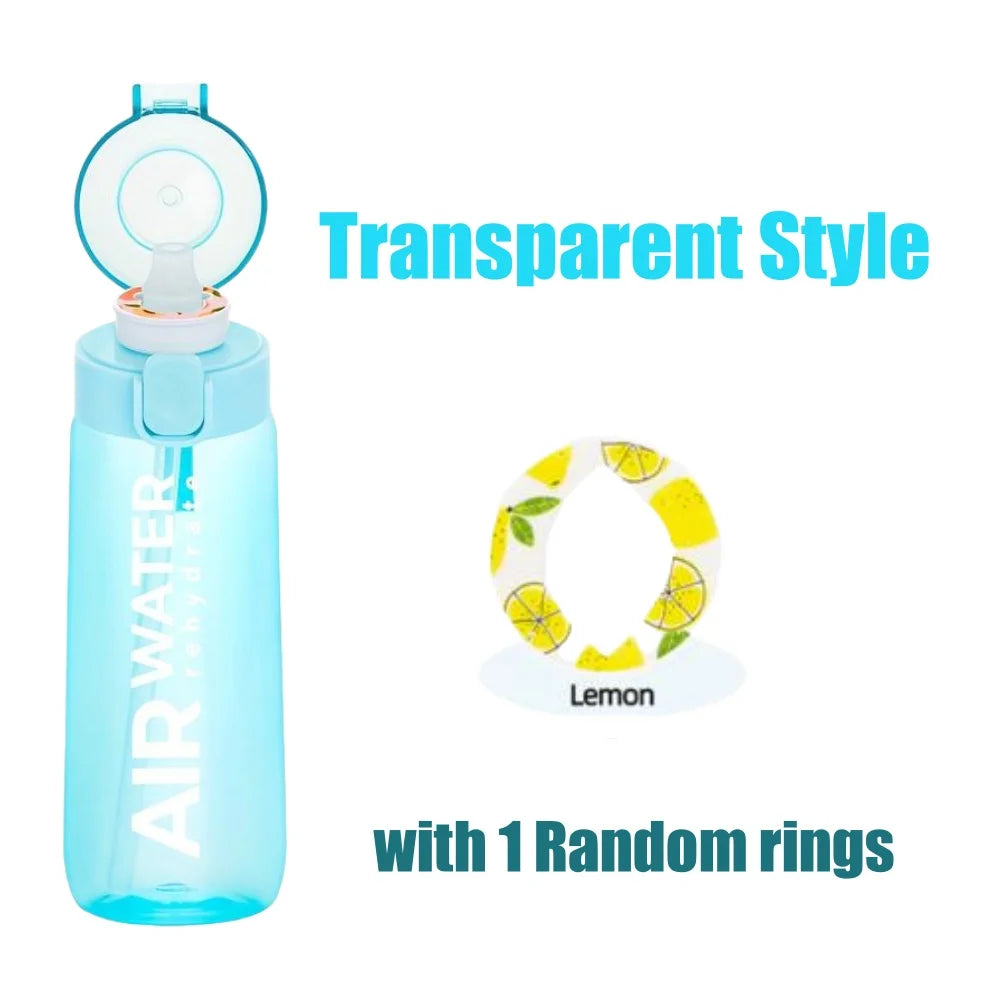 750ML Fruit Flavor Sports Water Bottle with 7 Pods