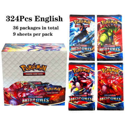 324PCS Pokémon Fusion Strike Booster Box 36 Packs