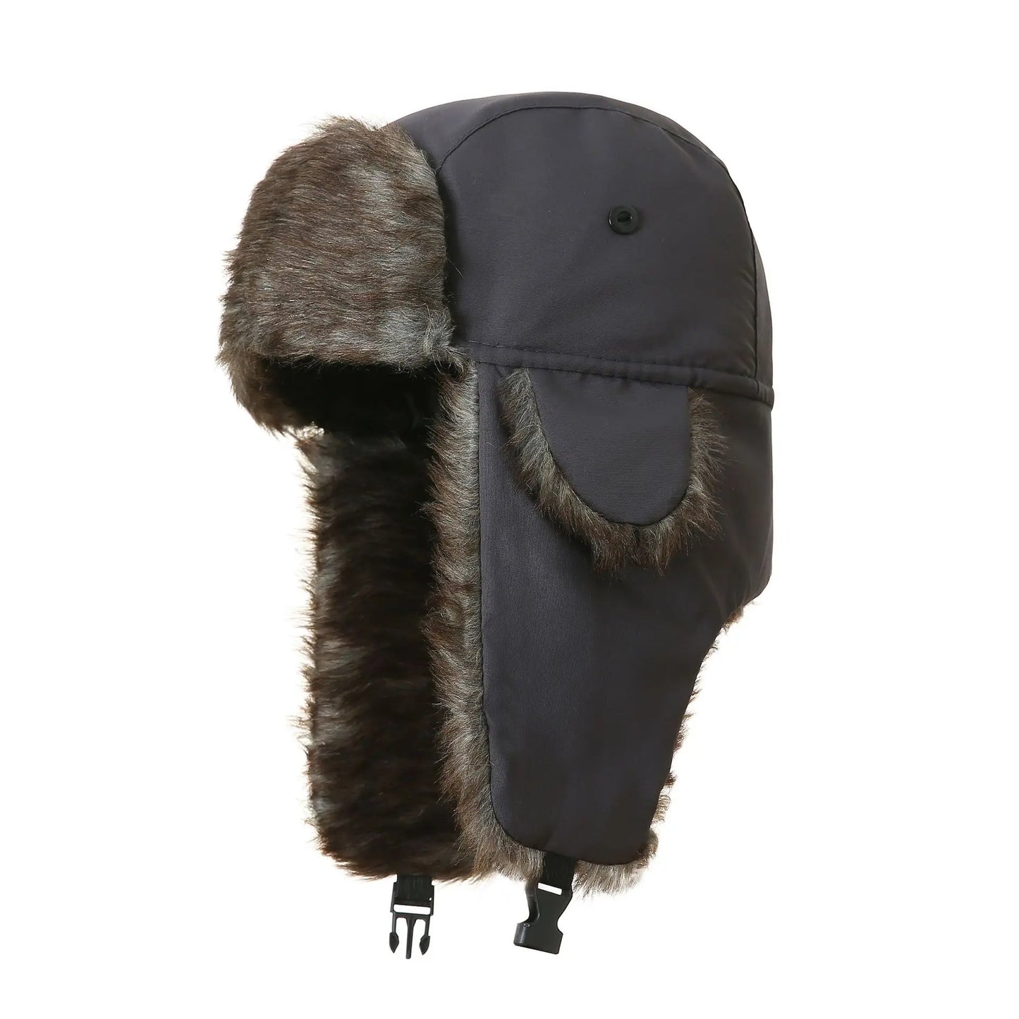 Winter Trapper Hat – Faux Fur Ushanka for Men & Women