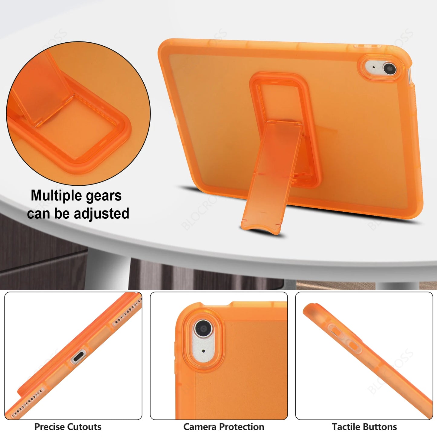iPad Stand Case with Kickstand – Fits All Major Models