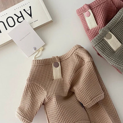 Dog Winter Shirt – Soft Solid Waffle Knit Pet Sweater XS–XL