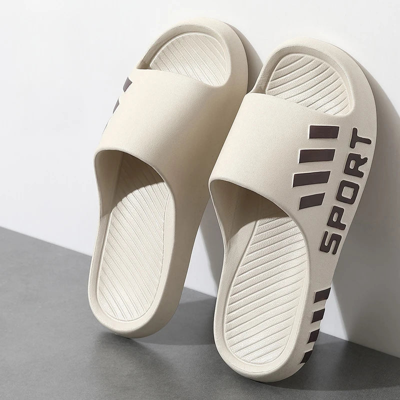 Men's Non-Slip Slide Slippers – Indoor & Outdoor Sandals