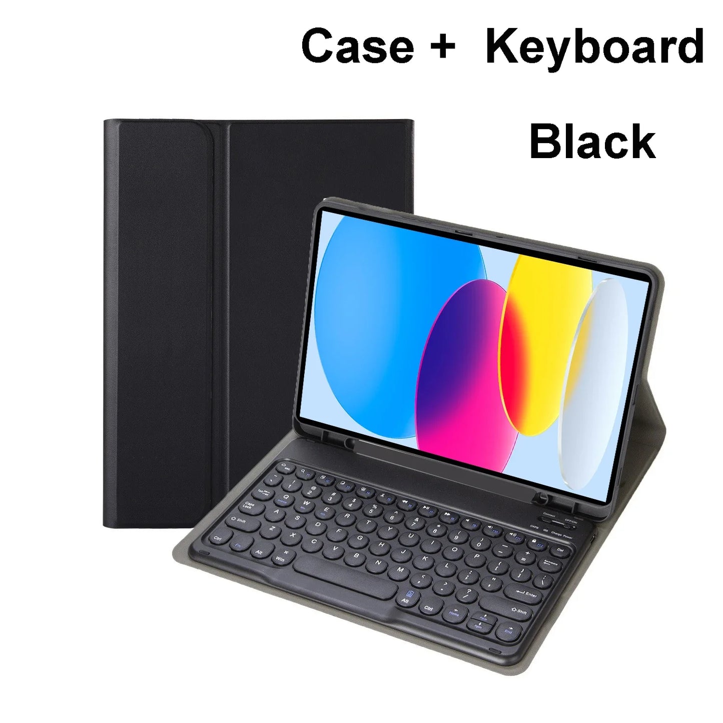 iPad Bluetooth Keyboard Case with Touchpad – 11th Gen, A16, Multi-Language