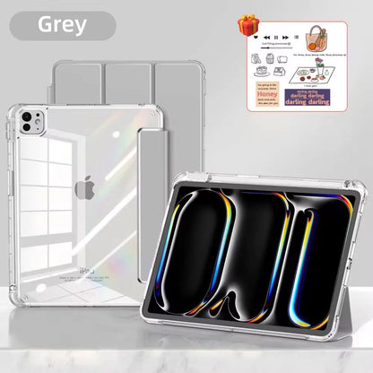 iPad Case with Pencil Holder – Fits iPad Pro 11/12.9/13, Air, Mini, 10th Gen & More