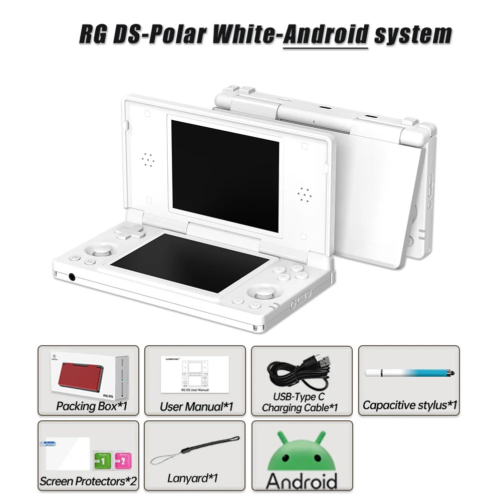 Anbernic RG DS Android 14 Dual Screen Retro Gaming Console