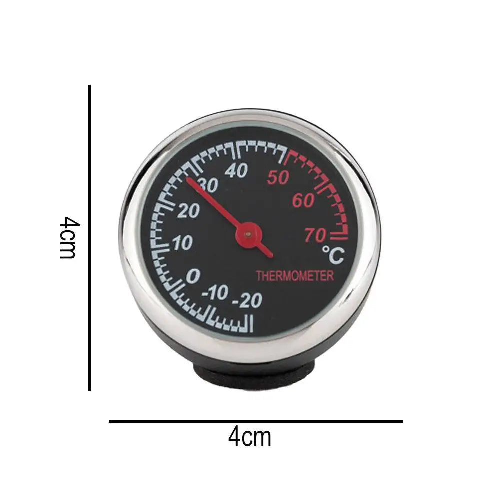 Mini Car Dashboard Gauge – Clock, Thermometer & Hygrometer Ornament