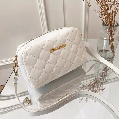 Quilted Crossbody Bag Women Small Leather Shoulder Bag