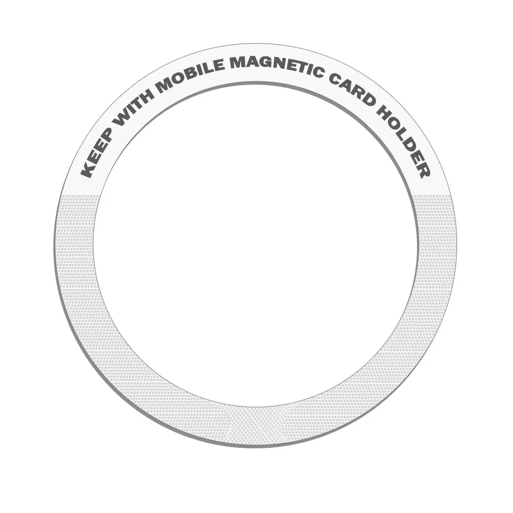 Magnetic Metal Plate Sticker for Phone Mounts & MagSafe