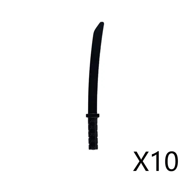 Medieval Military Building Blocks Parts – Castle Knights Weapons Accessories