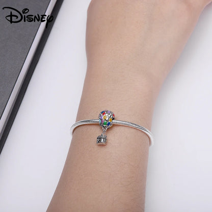 Disney S925 Silver Princess Charm Bead – Fits Pandora Bracelet & Necklace