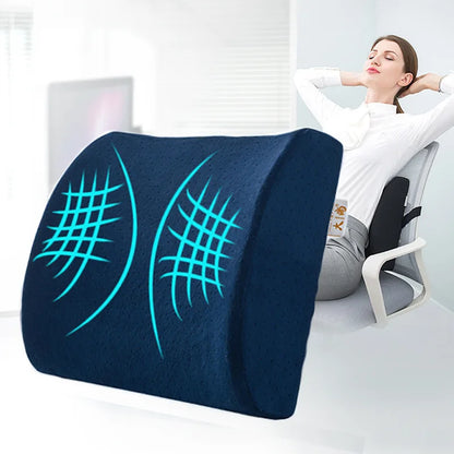 Lumbar Support Pillow for Office Chair & Car Seat