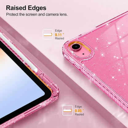 iPad Case with Pencil Holder Smart Glitter Cover – Pro, Air, Mini, All Gen
