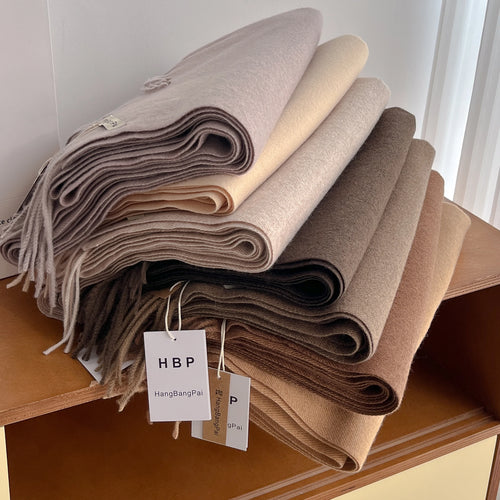 Cashmere Winter Scarf for Women – Warm Long Pashmina Shawl