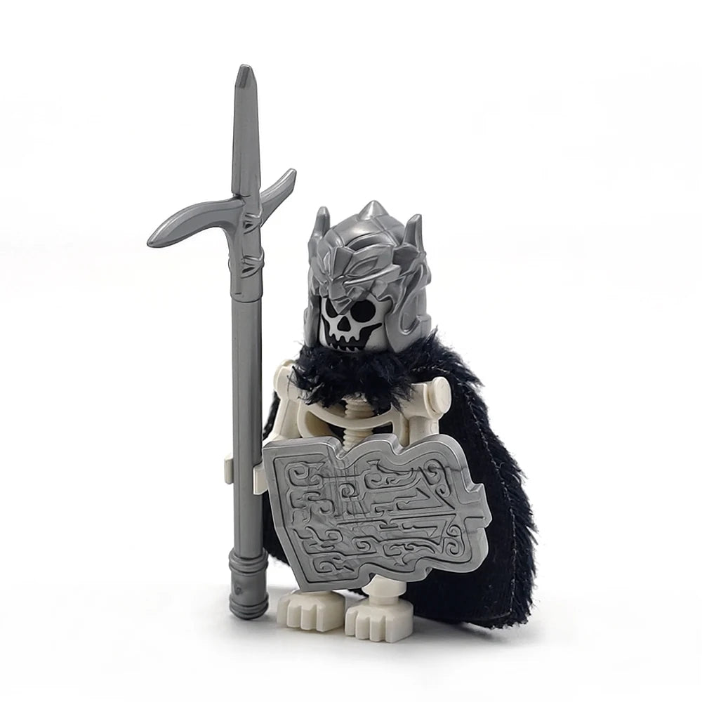 Halloween Skeleton Army Building Blocks Minifigures – Skeleton Horse MOC Figures